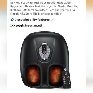 Renpho Shiatsu Foot Massager